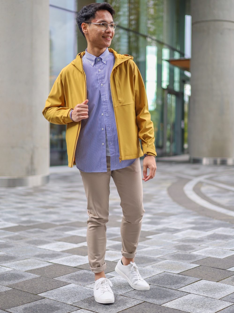 Uniqlo yellow jacket sale