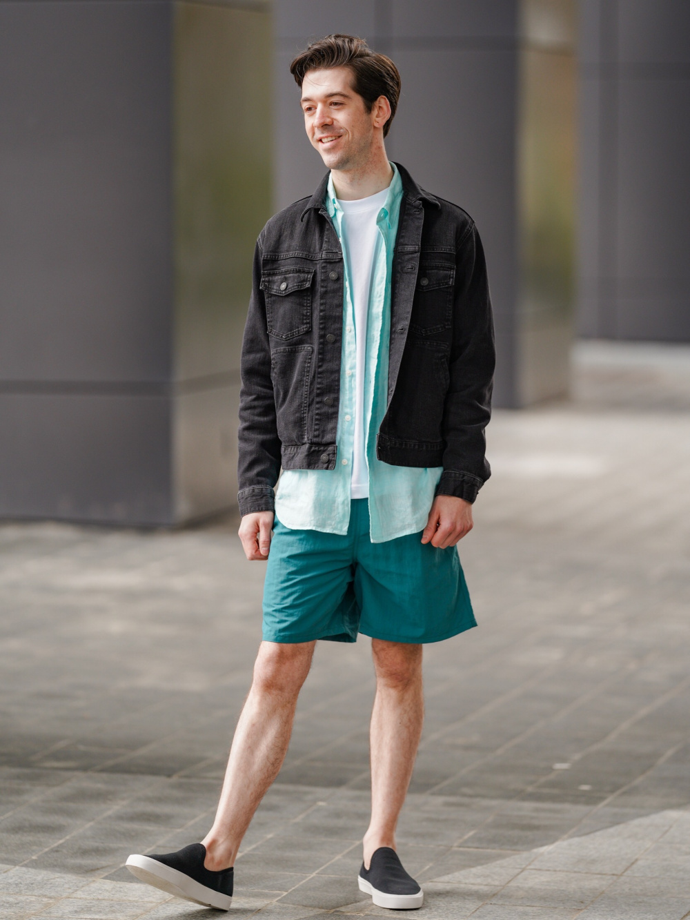 Check styling ideas for「CREW NECK SHORT SLEEVE T-SHIRT、AIRism COTTON EASY  SHORTS」