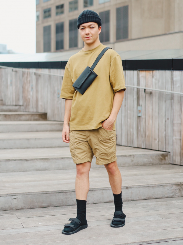 △✵Authentic Uniqlo U Airism Cotton Oversized Crew Neck t-shirt