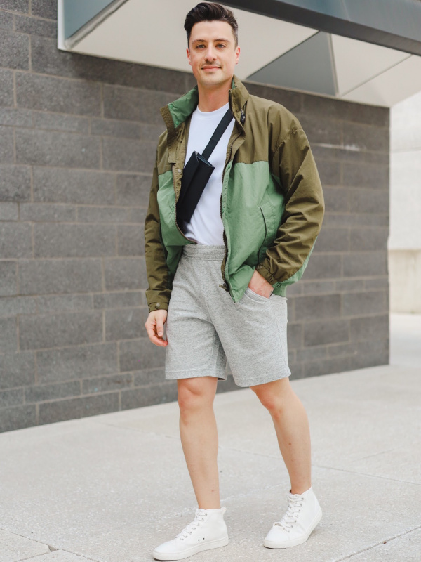 MEN'S JW ANDERSON OVERSIZED COLOUR BLOCK JACKET | UNIQLO CA