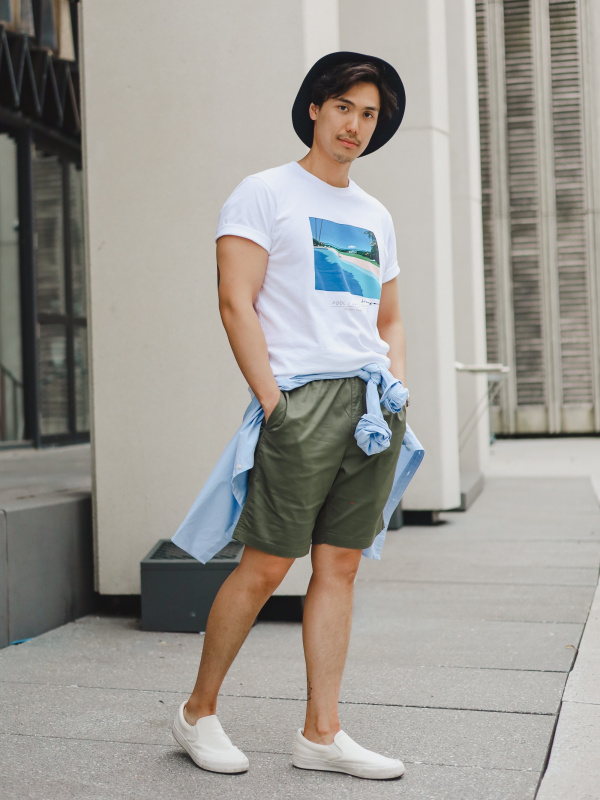 Uniqlo men store easy shorts