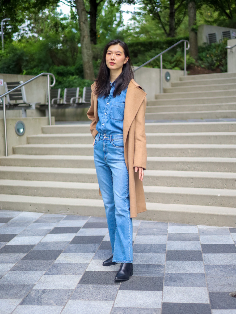 Check styling ideas for「Down Oversized Vest (MARNI)、Slim-Fit