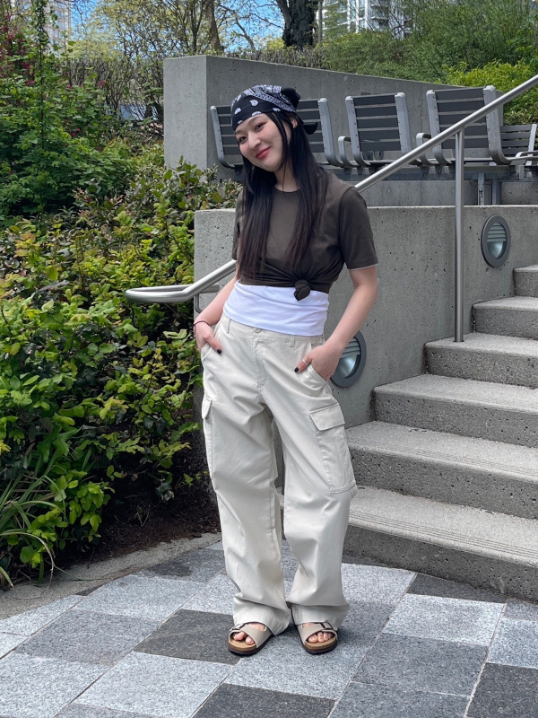 パンツ wide straight cargo pants Wide Straight Cargo Pants | UNIQLO US