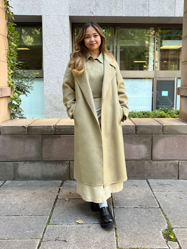 WOMEN S DOUBLE FACE WRAP COAT UNIQLO CA