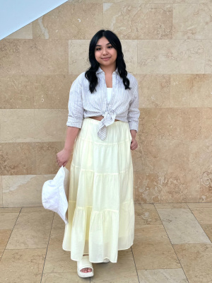 TIERED SKIRT