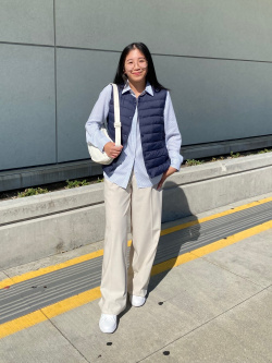 Rayon Blouse | Striped