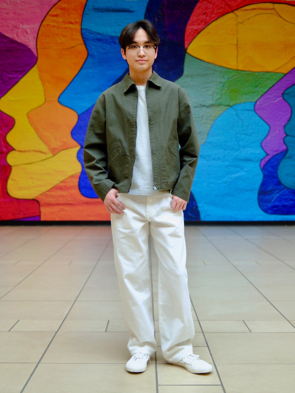 An outfit using Zip-Up Blouson and Jorts | 13