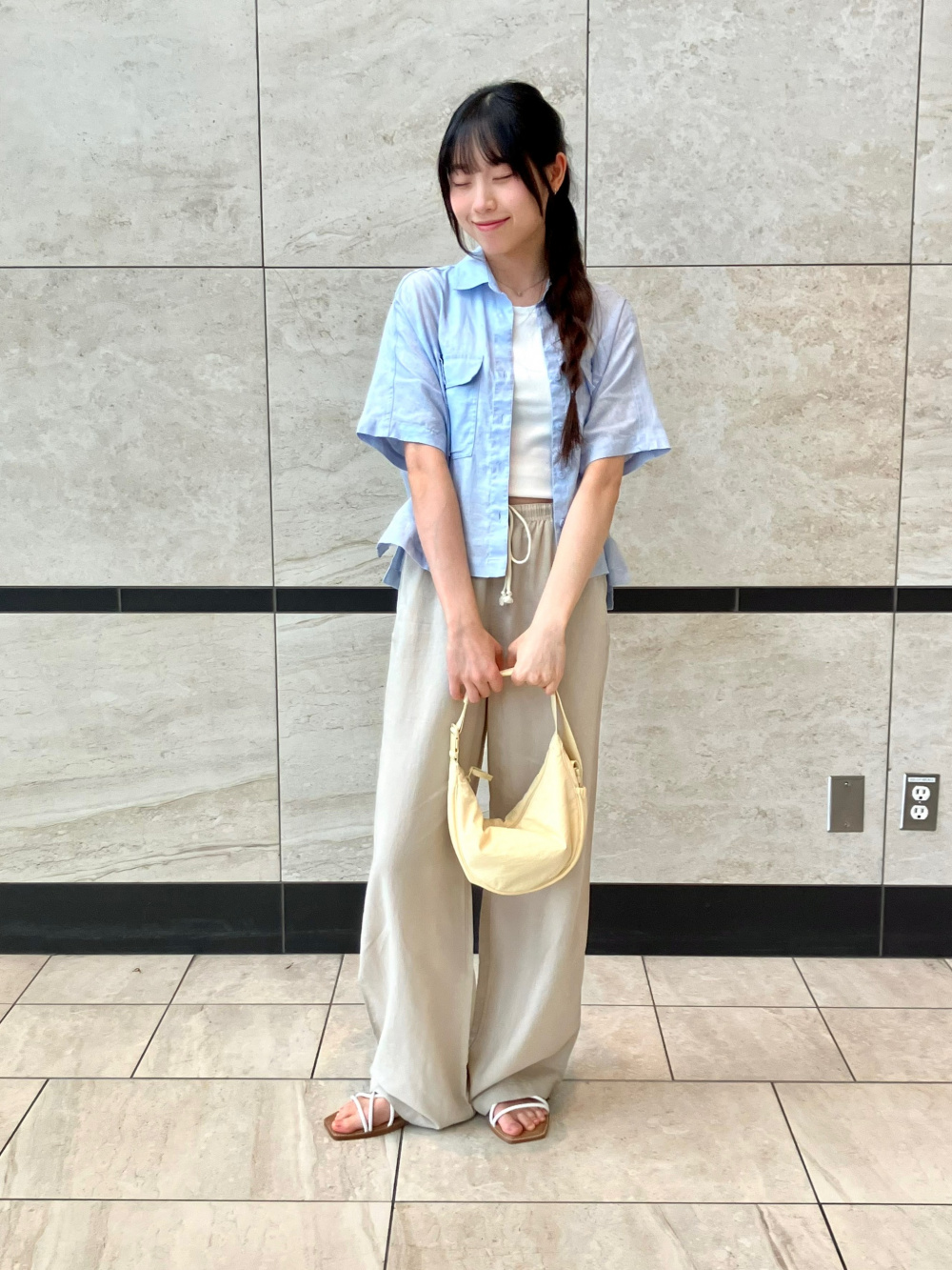Check styling ideas for「mofusand UT Graphic T-Shirt、Oxford Boxy