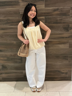 Women's Balloon Gathered Camisole | UNIQLO CA