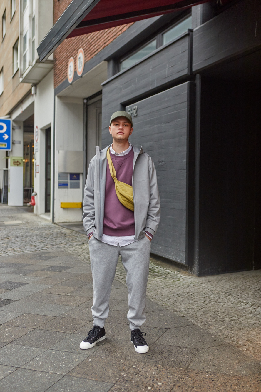 Streetwear sweatpants online outfit