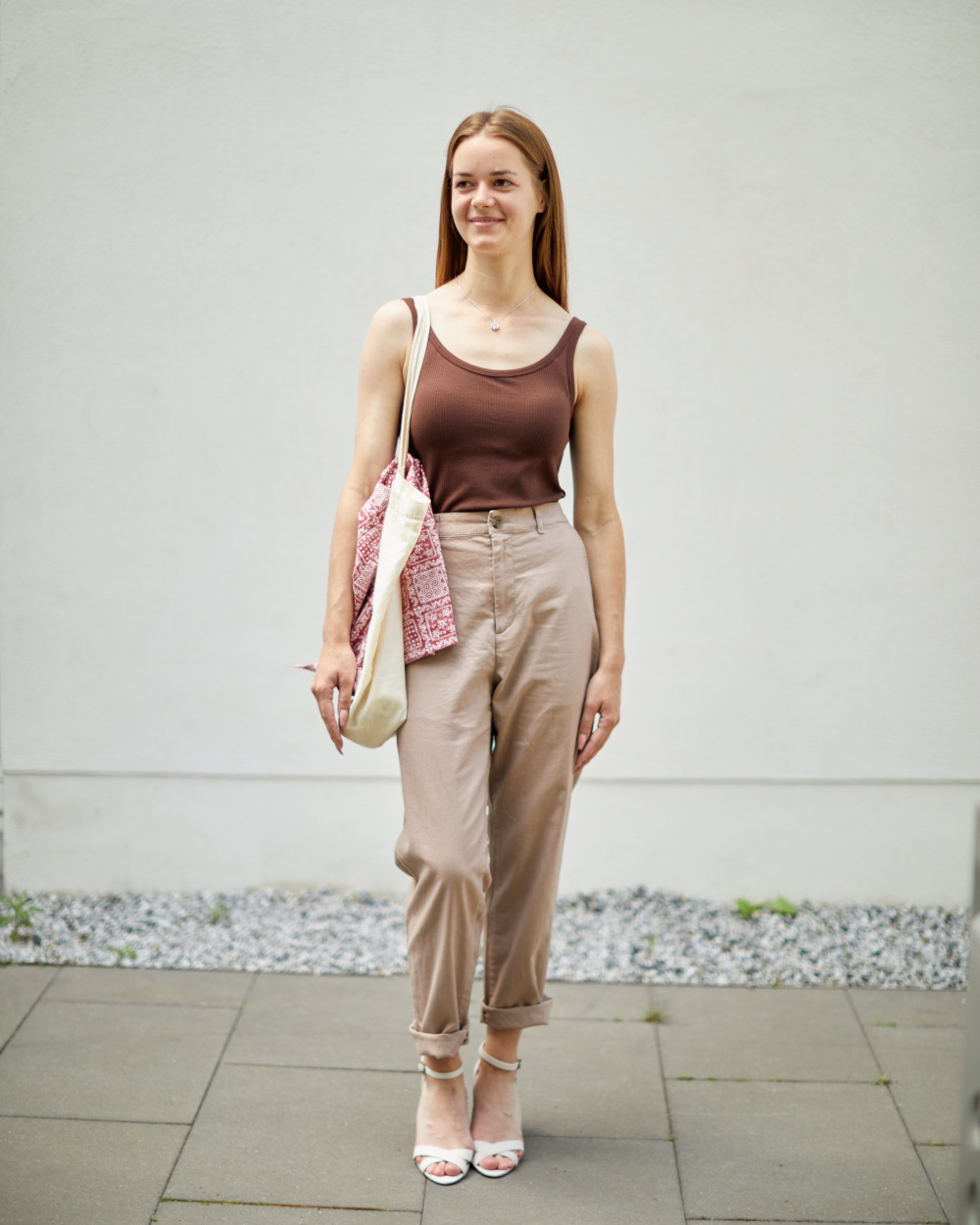 Bra and shop pants outfit