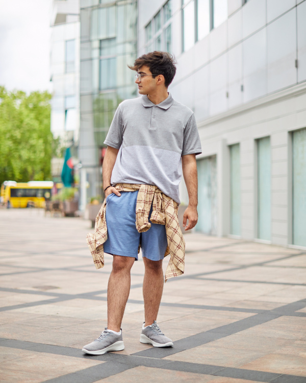 Check styling ideas for「AIRism Cotton Easy Shorts、Jersey Jacket