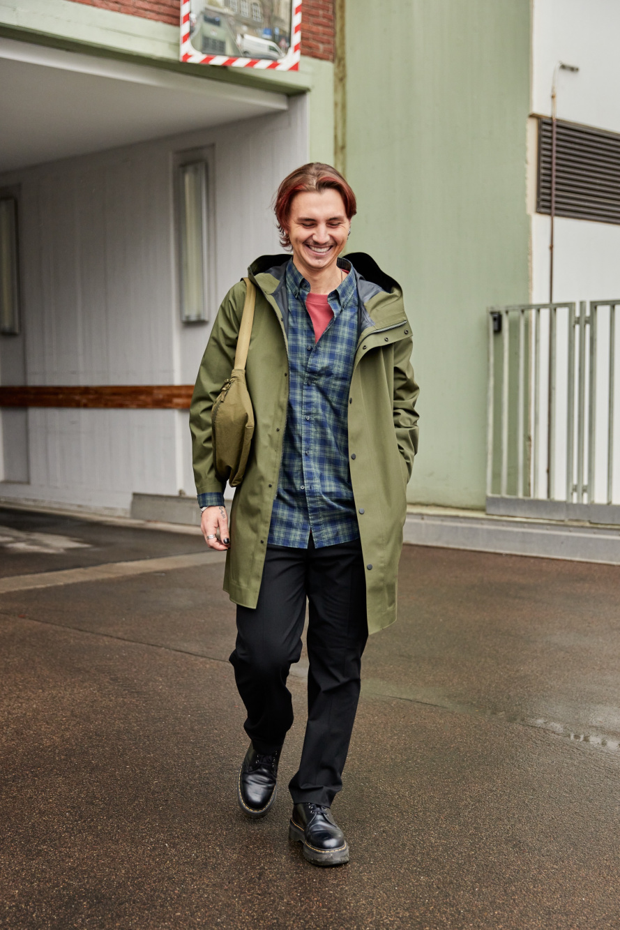 Check styling ideas for「Windproof Outer Fleece Jacket (2022