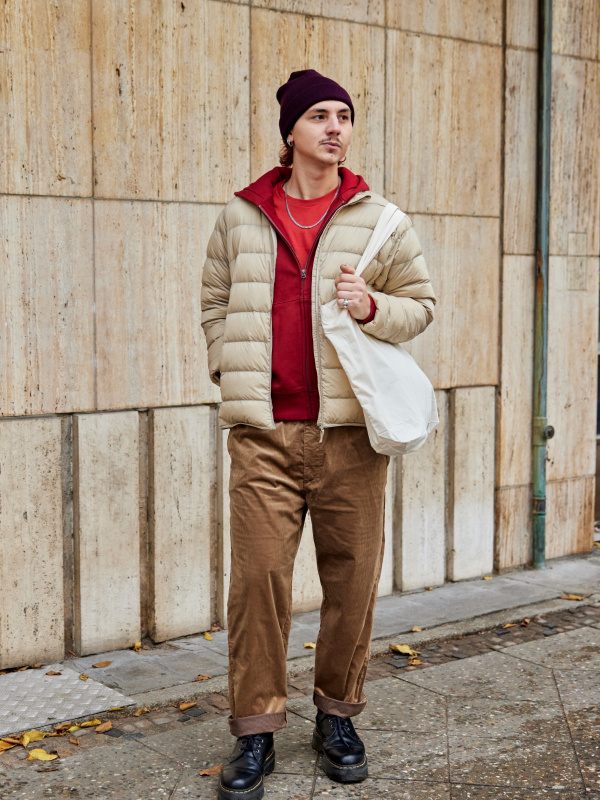 MEN'S CORDUROY PANTS UNIQLO AND JW ANDERSON