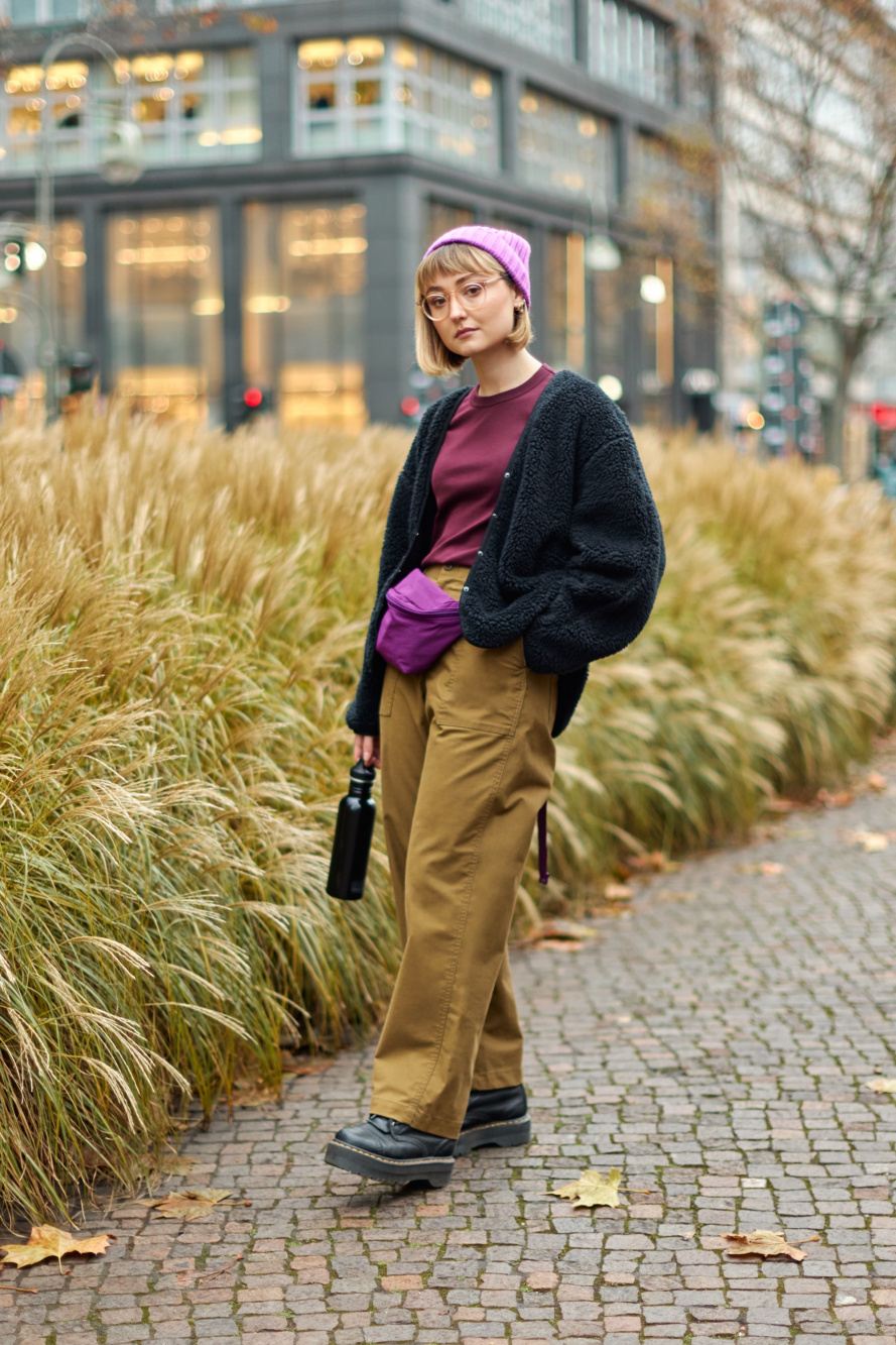 Check styling ideas for「AIRISM UV PROTECTION SOFT LEGGINGS (WITH POCKETS)、HEATTECH  RIB BEANIE」