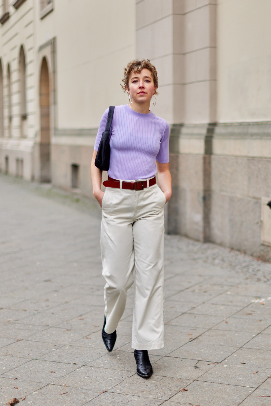 Check styling ideas for「Cotton Baggy Pants、Wireless Bra (Sheer