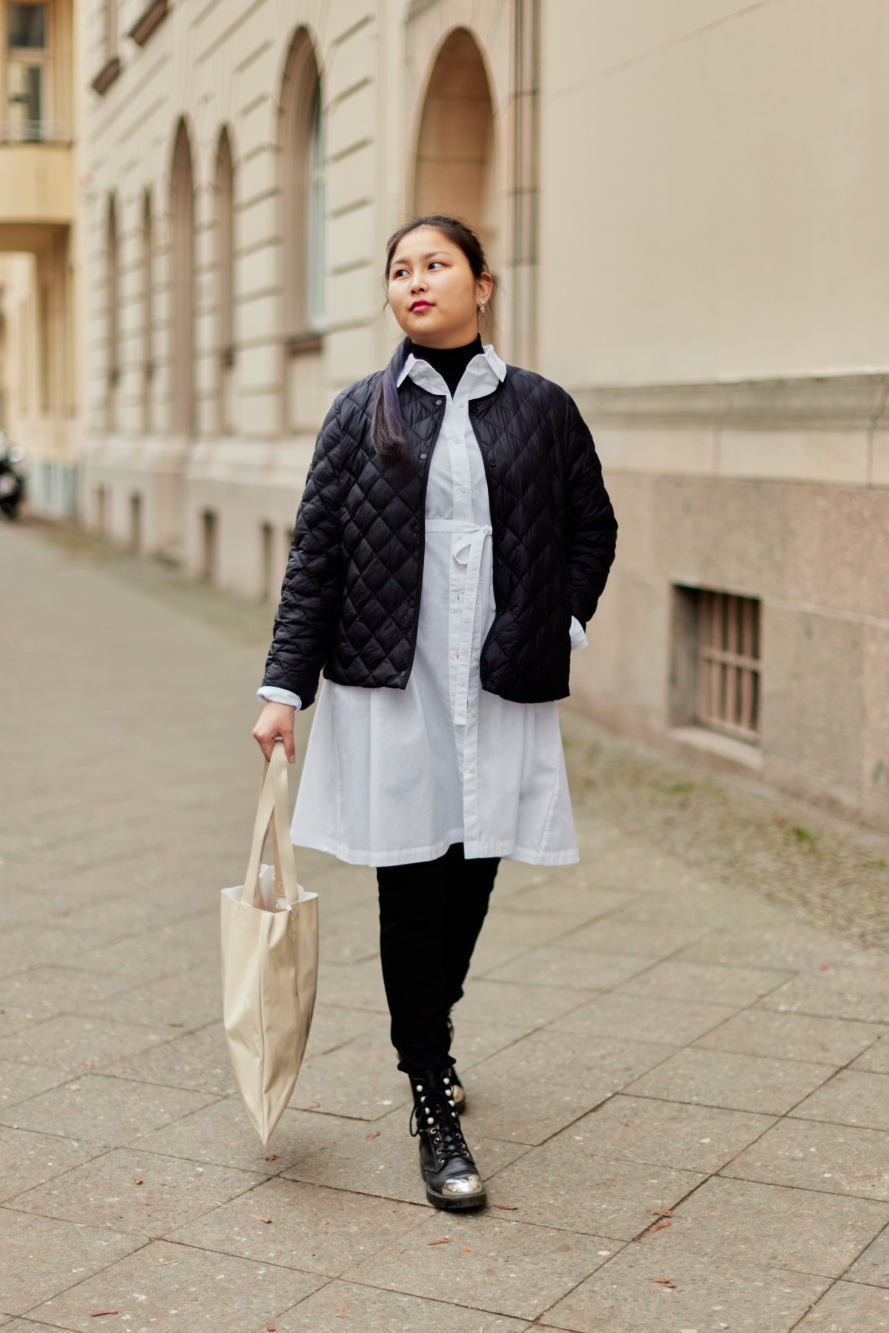 Check styling ideas for「UNIQLO U RELAXED PARKA、EXTRA STRETCH