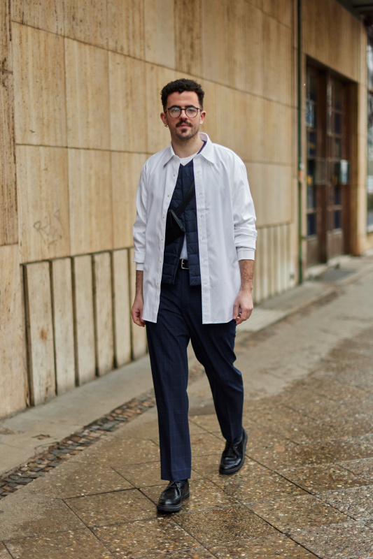 Check styling ideas for「Smart Ankle Pants (2-Way Stretch, Windowpane)」