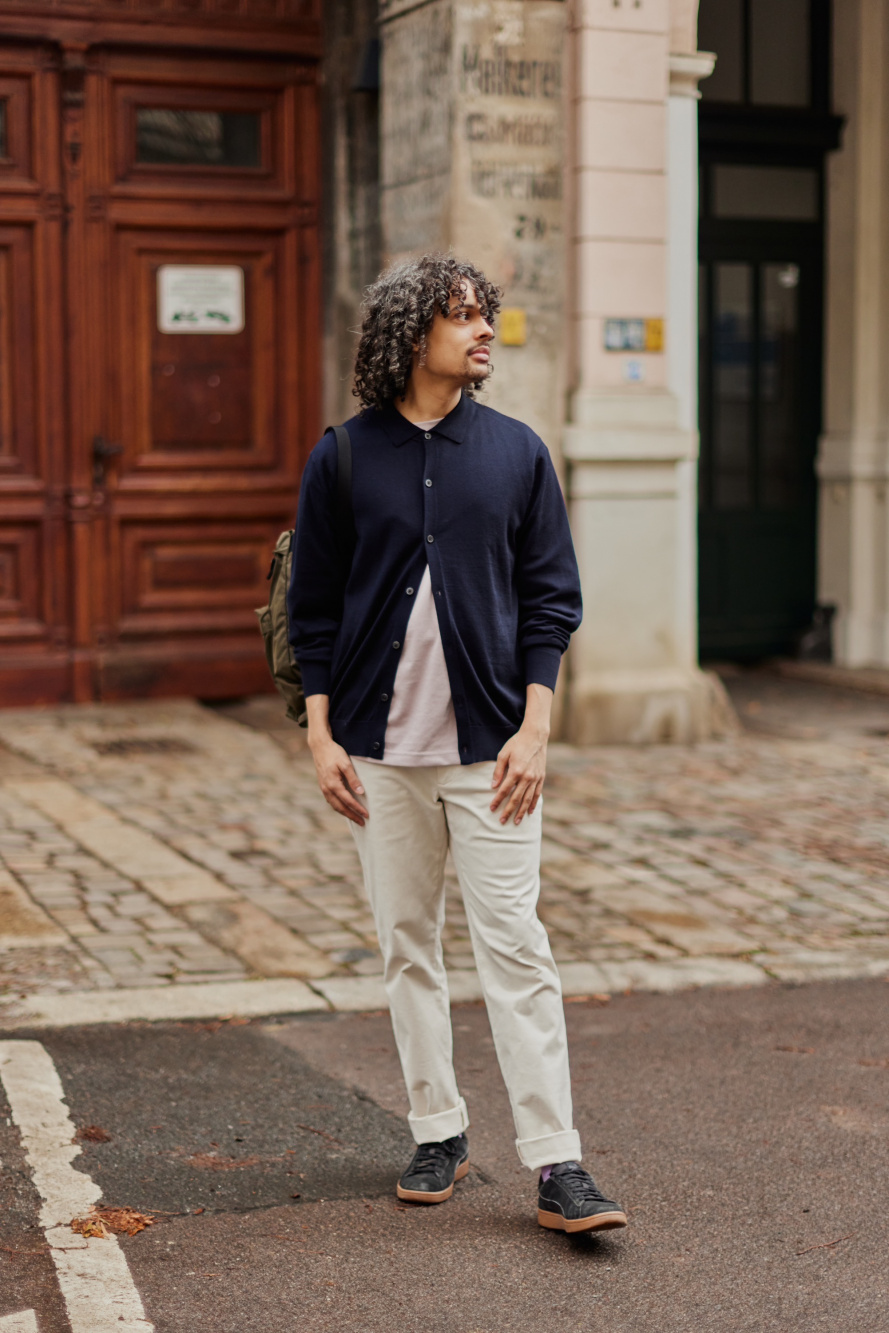 Check styling ideas for「Corduroy Long-Sleeve Work Shirt、Utility Corduroy  Work Pants」