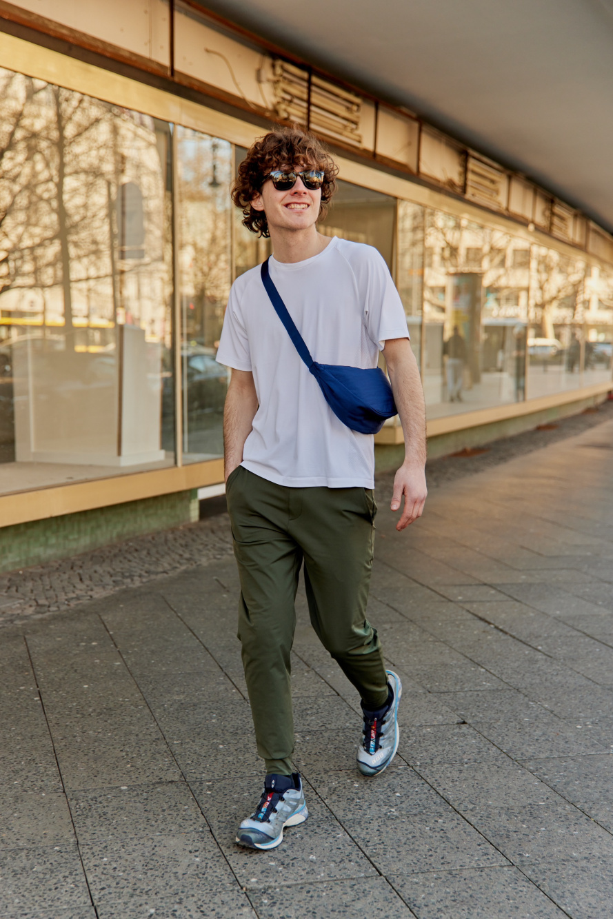 Check styling ideas for「DRY-EX CREW NECK SHORT SLEEVE T-SHIRT、EXTRA STRETCH  DRY-EX JOGGER PANTS」