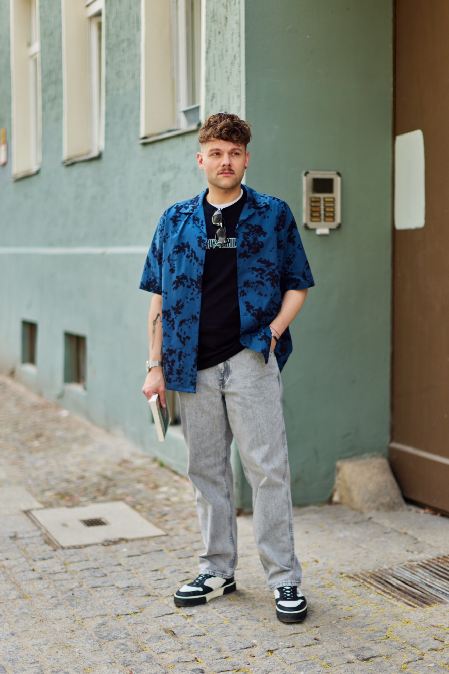 collared shirt streetwear