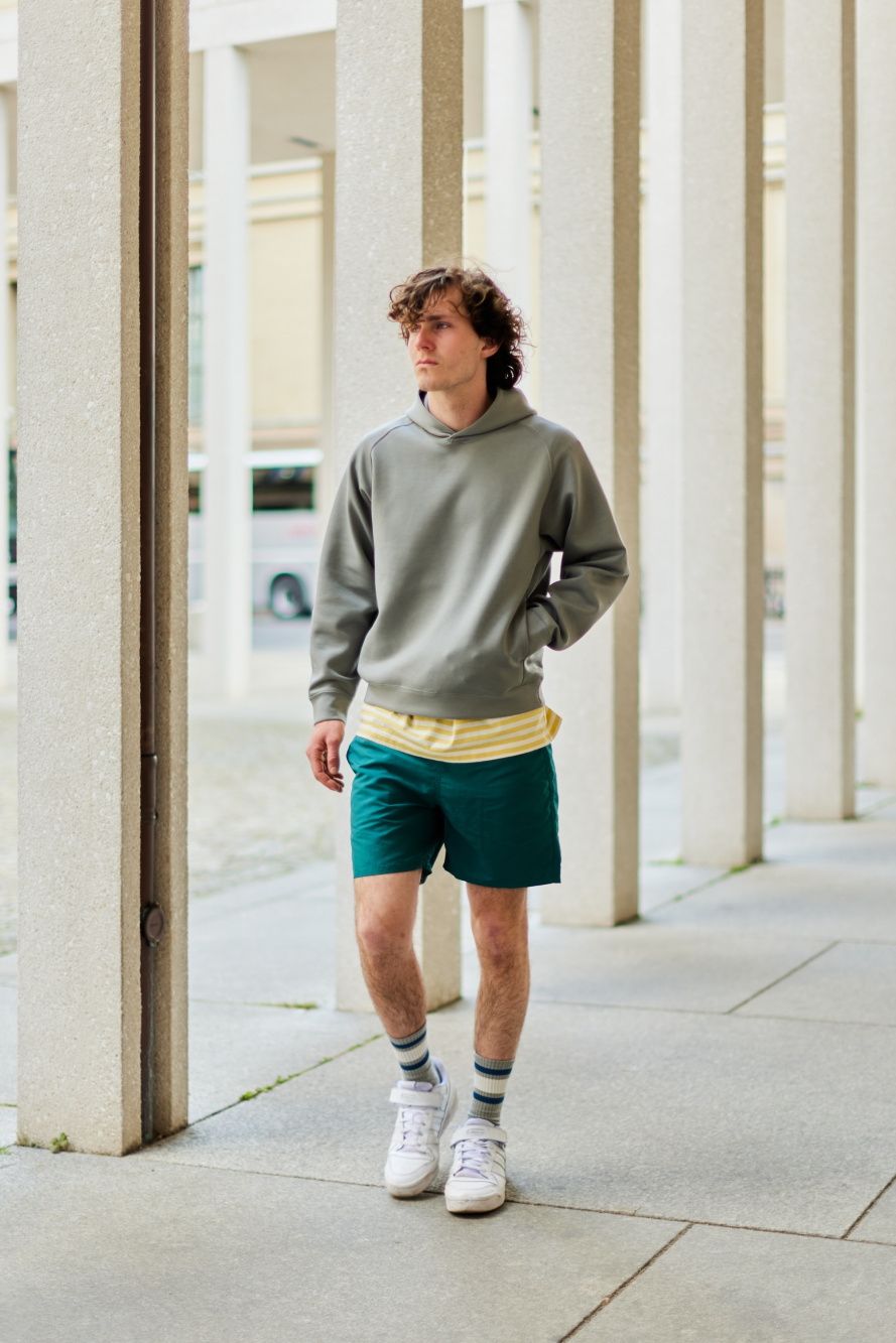 Check styling ideas for「Ultra Stretch Dry Sweat Pullover Hoodie、DRY-EX  Ultra Stretch Active Shorts」