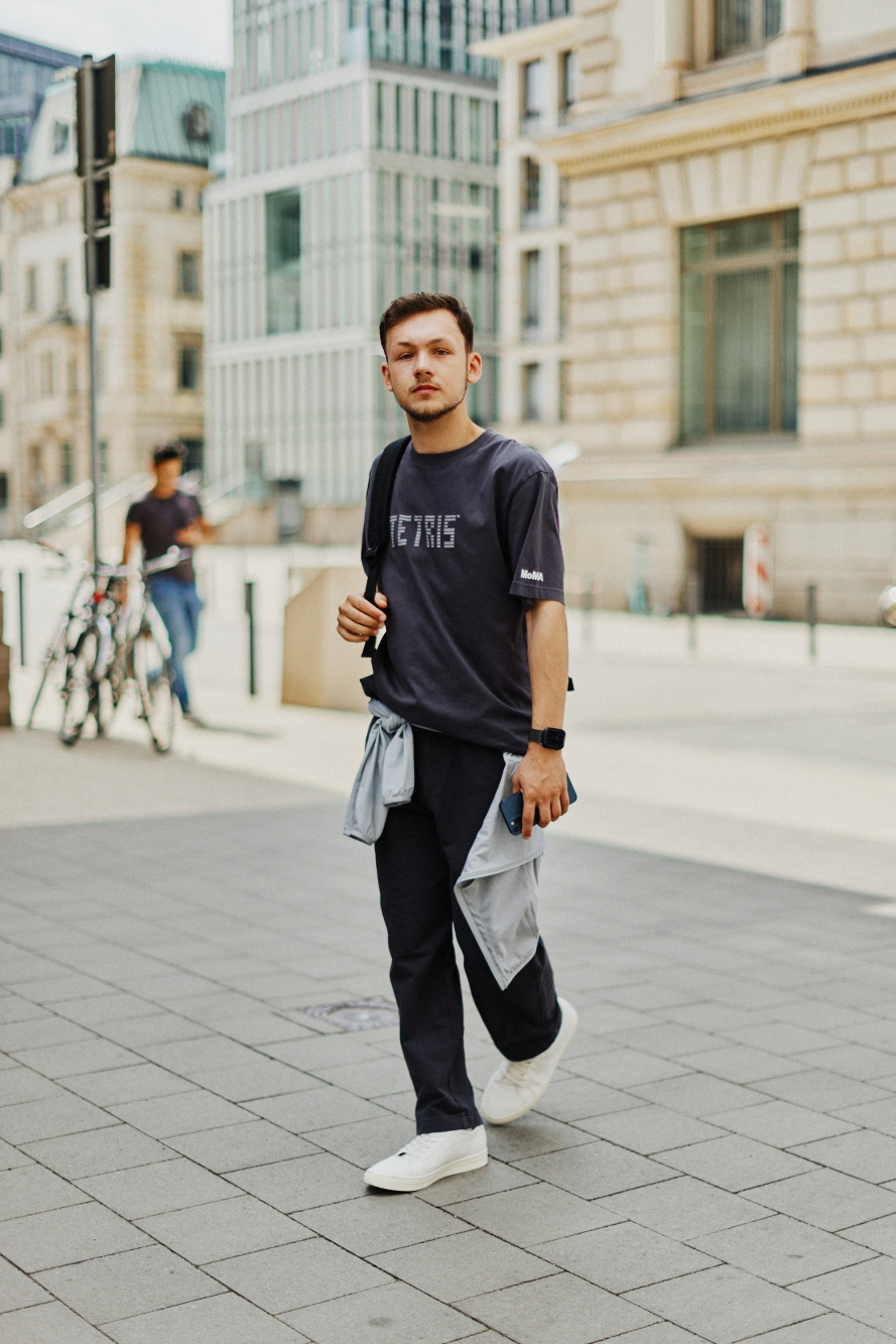 Shop looks for「Over Shirt Jacket、Washed Jersey Jogger Pants」