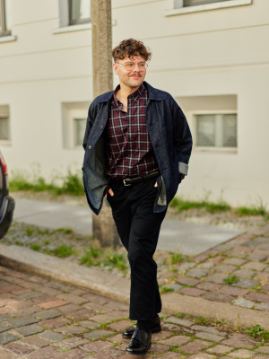 Uniqlo men's linen jacket hotsell