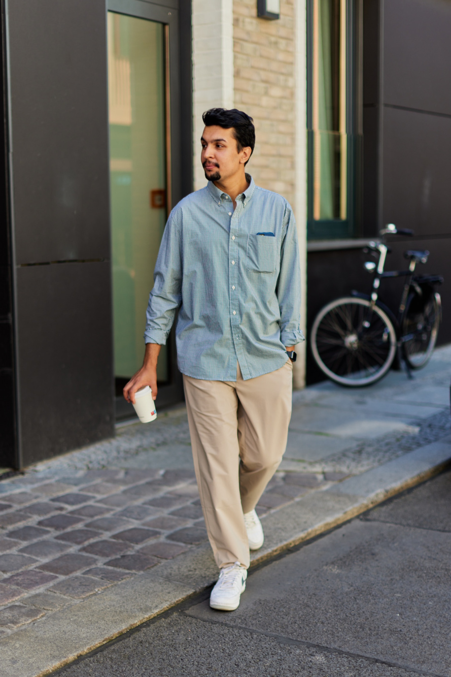 Check styling ideas for「Extra Fine Cotton Broadcloth Dotted Shirt