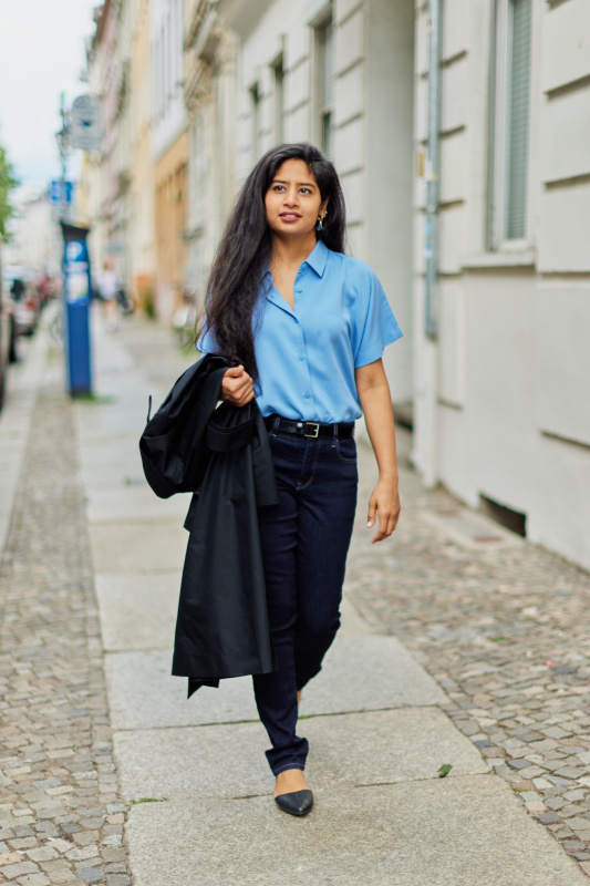 uniqlo short sleeve blouse