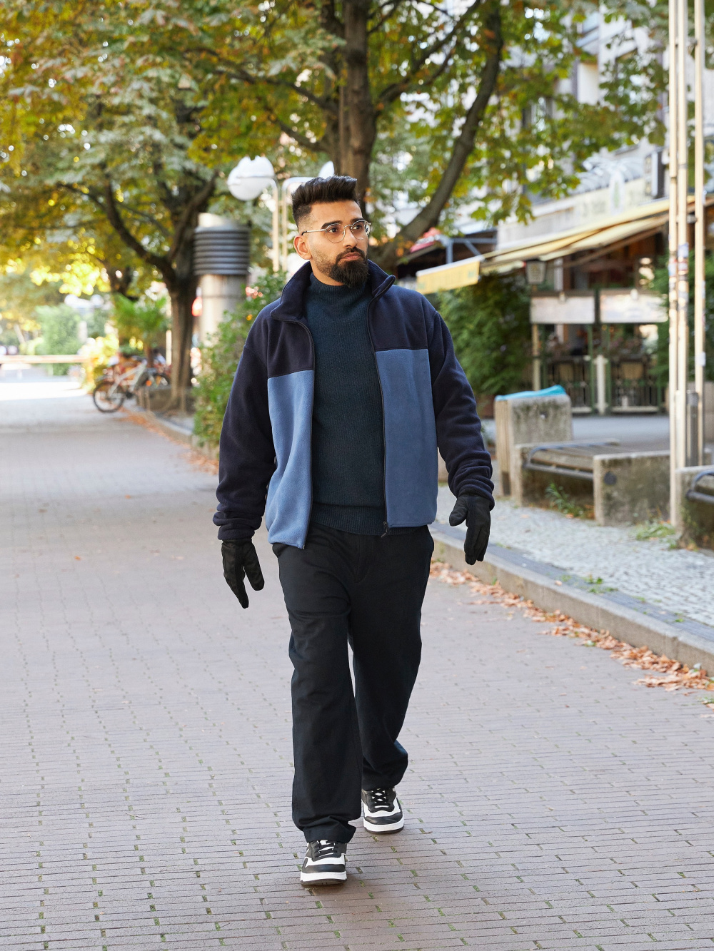 Check styling ideas for「Fleece Full-Zip Jacket (Color Block)、Cargo Pants」