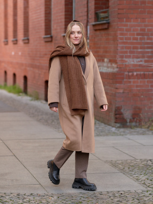 Double Face Long Coat | UNIQLO US