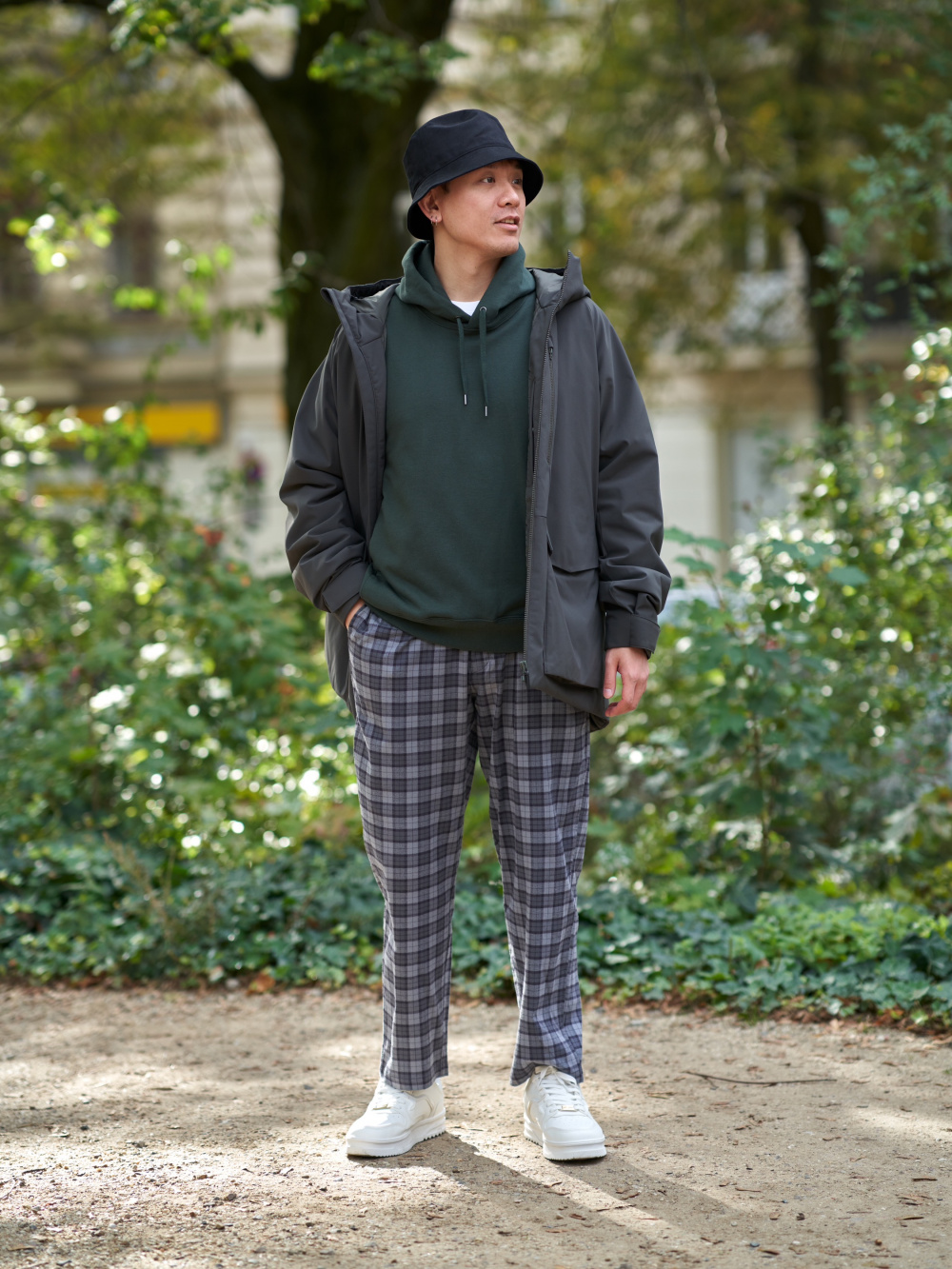 Check styling ideas for「Flannel Easy Ankle Pants」