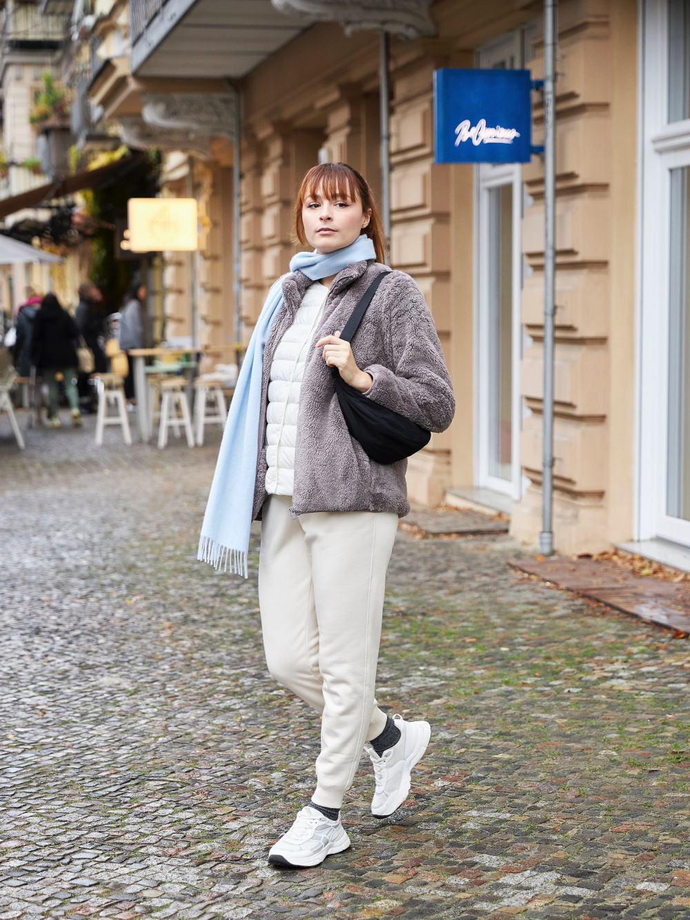 Check styling ideas for「Fluffy Yarn Fleece Full-Zip Jacket、HEATTECH Pile- Lined Sweatpants」