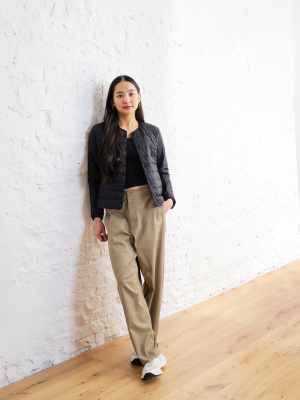 【BAON】Miyui dot string cotton wide pants BAON】Miyui dot string cotton wide pants BAON】Miyui dot