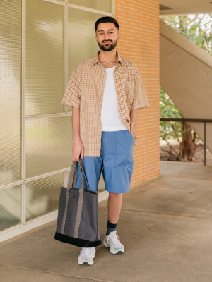Seersucker Checked Short-Sleeve Shirt | UNIQLO US