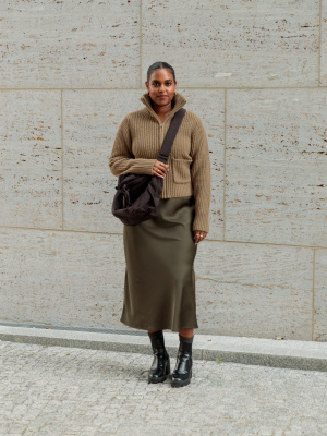 Lambswool Blend Zip-Up Jacket | UNIQLO US