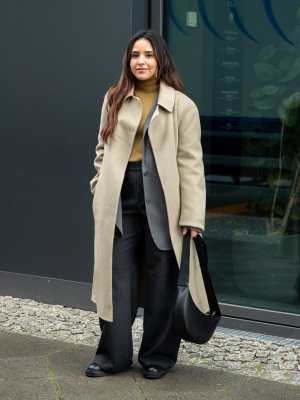 Double Face Wrap Coat | UNIQLO US