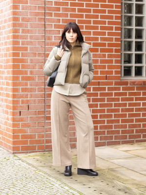 Brushed Jersey Wide Pants | UNIQLO US Brushed Jersey Wide Pants | UNIQLO US