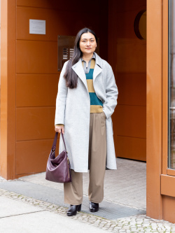 Sweat Wrap Coat