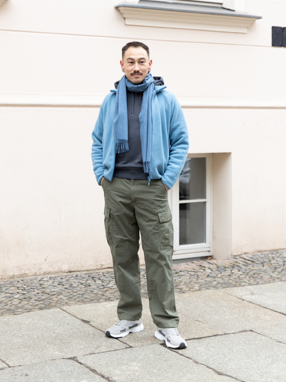Check styling ideas for「Fluffy Yarn Fleece Full-Zip Jacket