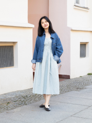 Linen Blend Camisole Dress | Striped | UNIQLO US