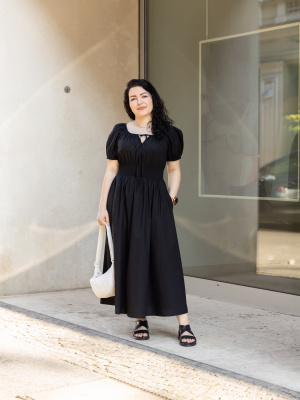 Volume Sleeve Dress | UNIQLO US