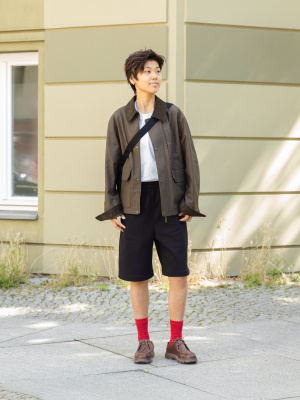 Men's Utility Short Blouson | UNIQLO BE