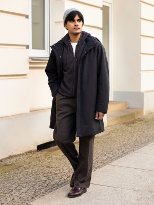Puffer Jacket Uniqlo Hooded Coat U Hooded Long Coat UNIQLO US