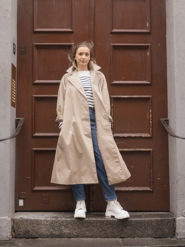 Uniqlo trench shop coat canada