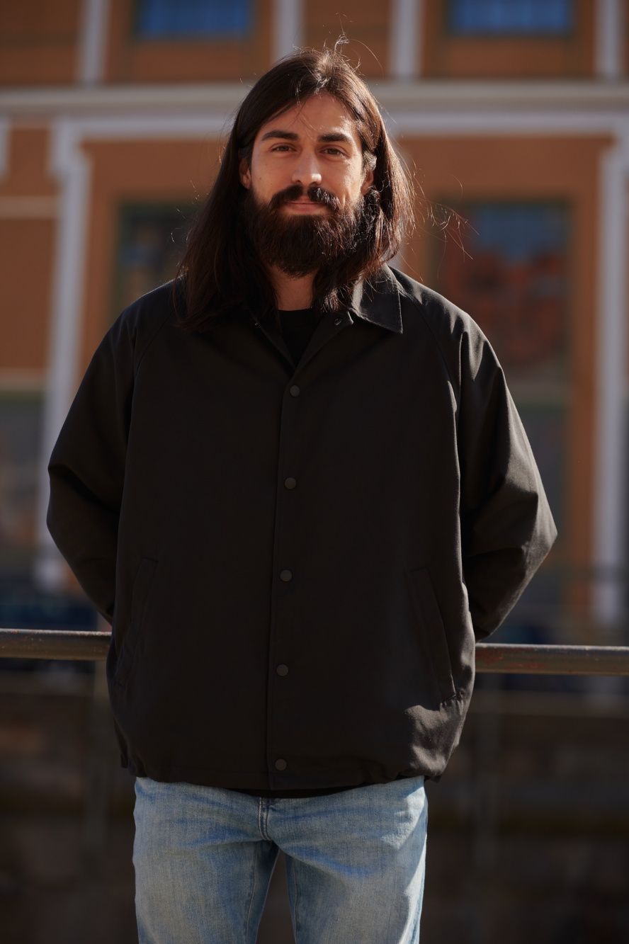 ストレッチドライスウェットプルパーカ（長袖）、コーチジャケット」の