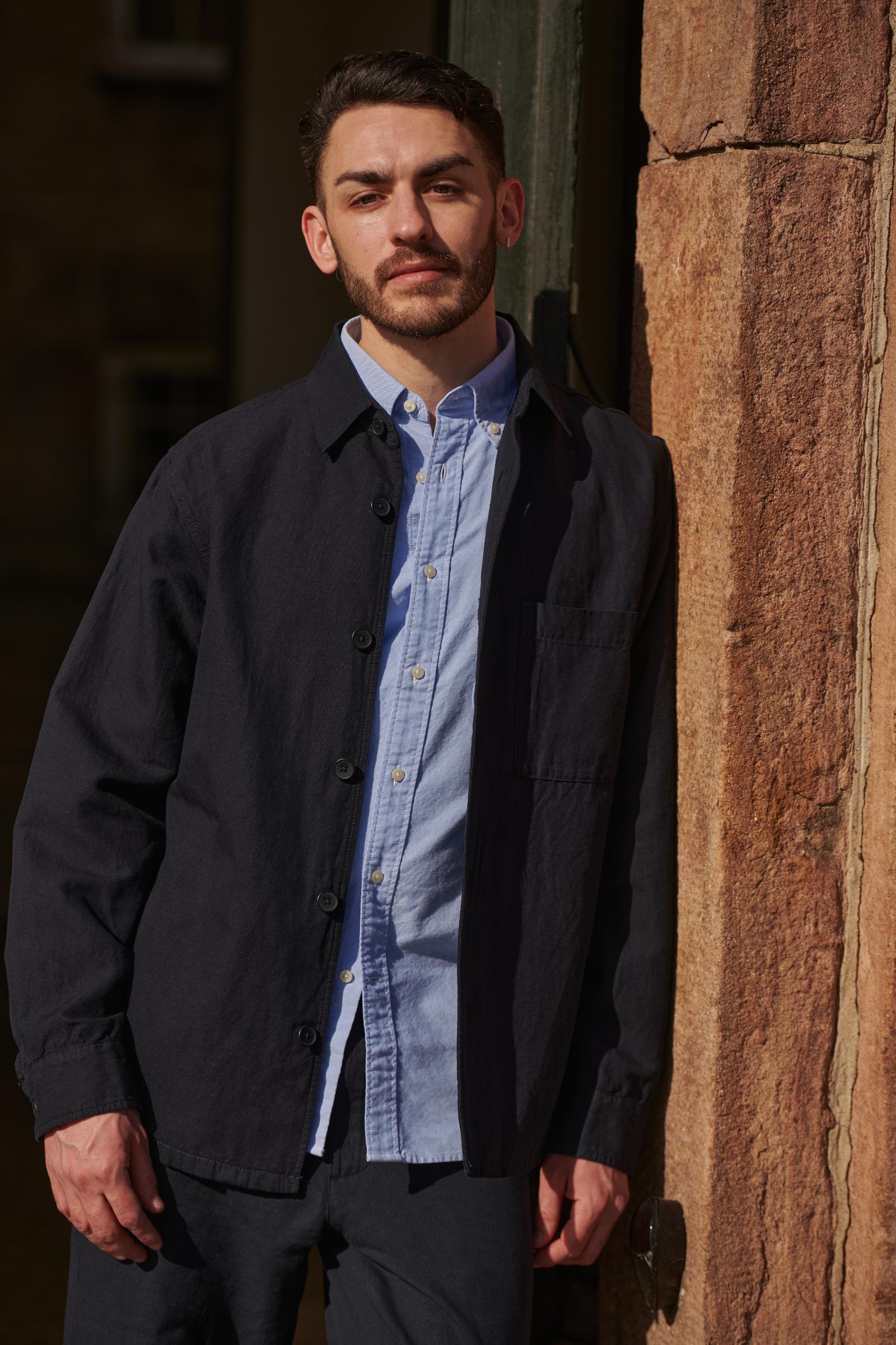 Cotton Linen Blend Shirt Jacket | UNIQLO