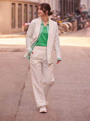 ジャケット・アウター dium. linen like layered jacket Linen Blend Jacket | UNIQLO US
