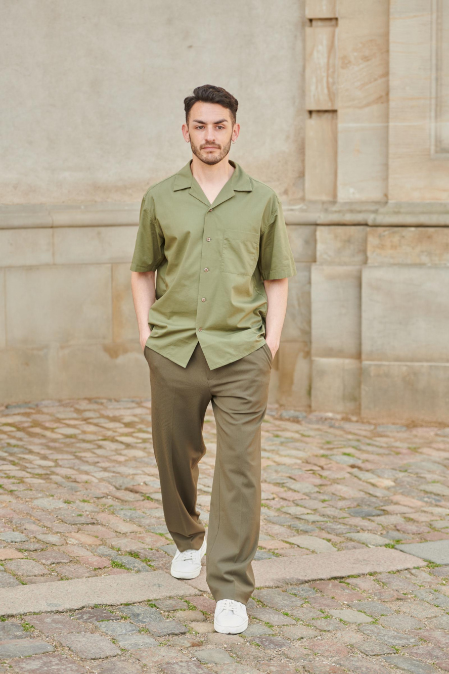 uniqlo cuban collar